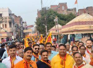 Grand Procession: ढोल नगाड़ा गाजे बाजे के साथ निकली भगवान चित्रगुप्त जी की भव्य शोभायात्रा ?