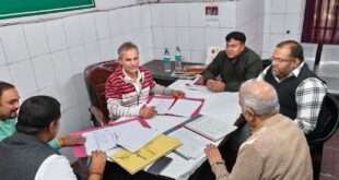 Meeting concluded : टी0 बी0 मुक्त पंचायत की जिला स्तरीय कमेटी की बैठक संपन्न ?
