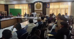 Meeting regarding registry : मुख्य विकास अधिकारी श्री हिमांशु गौतम ने फार्मर रजिस्ट्री के संबंध में की बैठक ?