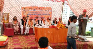 Brahmin conference : गाजियाबाद मे हुआ अखिल भारतीय ब्राह्मण महा सभा रा संगठन के तत्वाधान मे ब्राह्मण सम्मेलन ?