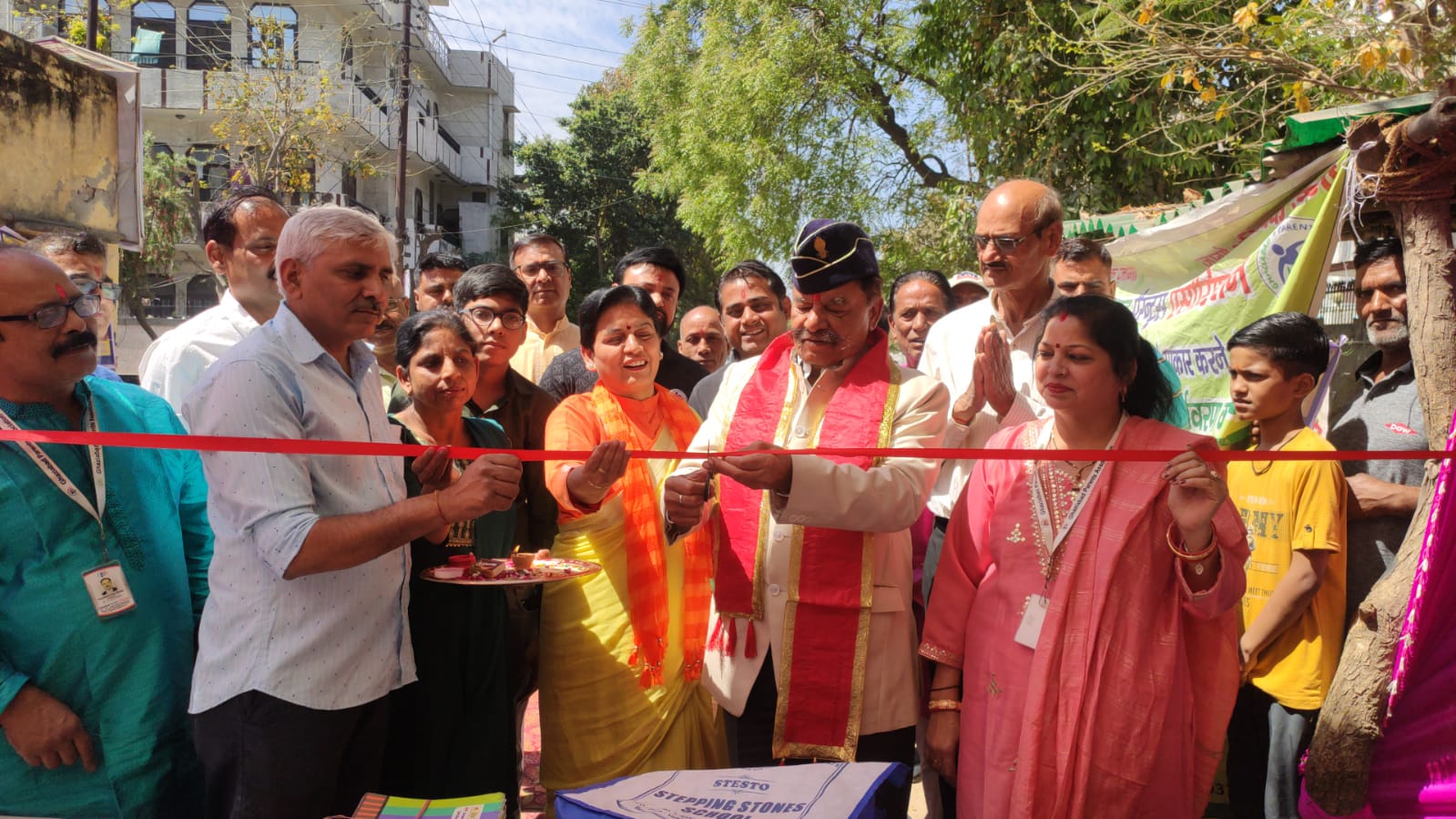 Opening of the Exchange Fair : गाजियाबाद पेरेंट्स एसोसिएशन के दूसरे चरण के बुक एक्सचेंज मेले का उद्घाटन ?