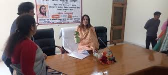 महिला आयोग मा0सदस्य डॉ.मीनाक्षी भराला करेंगी समीक्षा बैठक और जनसुनवाई ?