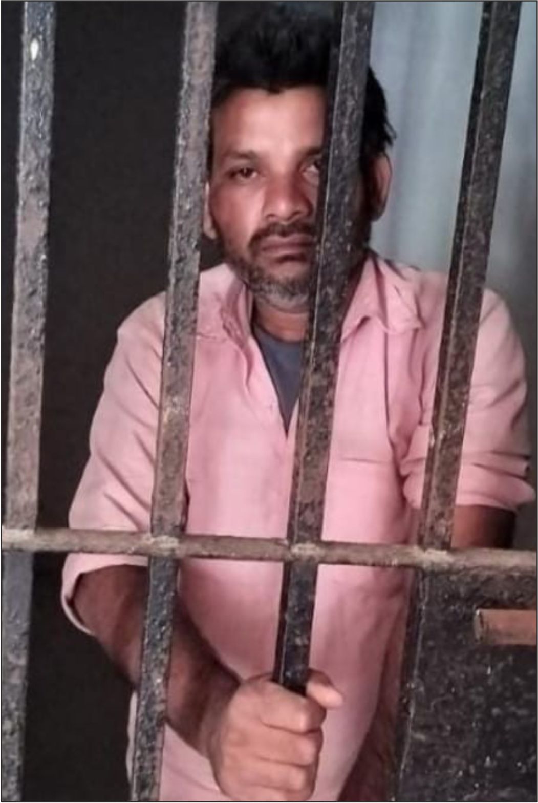 The accused behind bars : मूर्ति क्षतिग्रस्त करने वाला आरोपी सलाखों के पीछे ?
