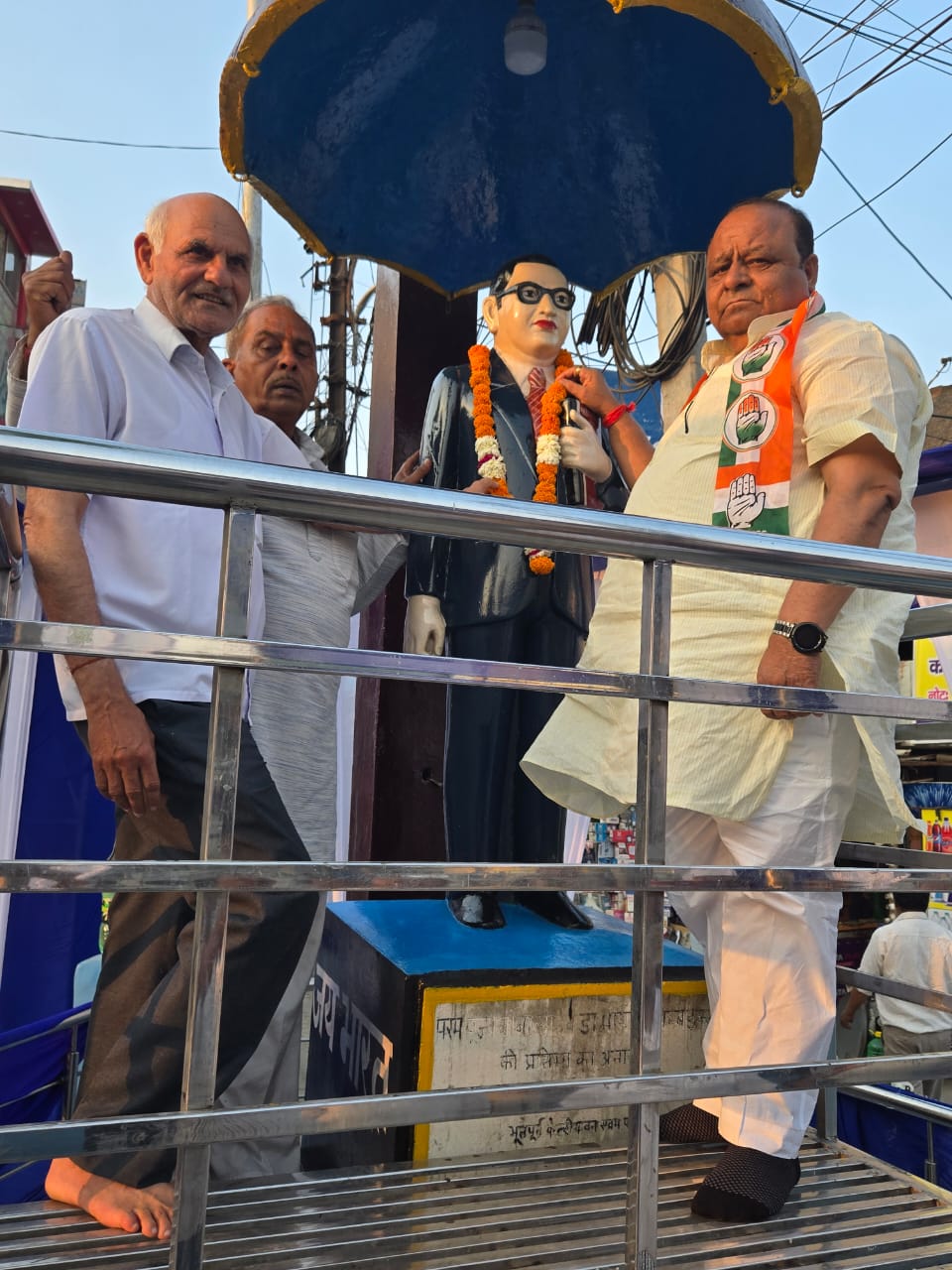 Visit to the district : कांग्रेस जिलाध्यक्ष राकेश त्यागी ने किया जनपद में दौरा ?