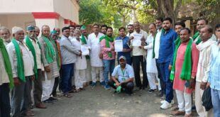 monthly meeting : भारतीय किसान यूनियन अराजनैतिक खागा तहसील की मासिक बैठक ?