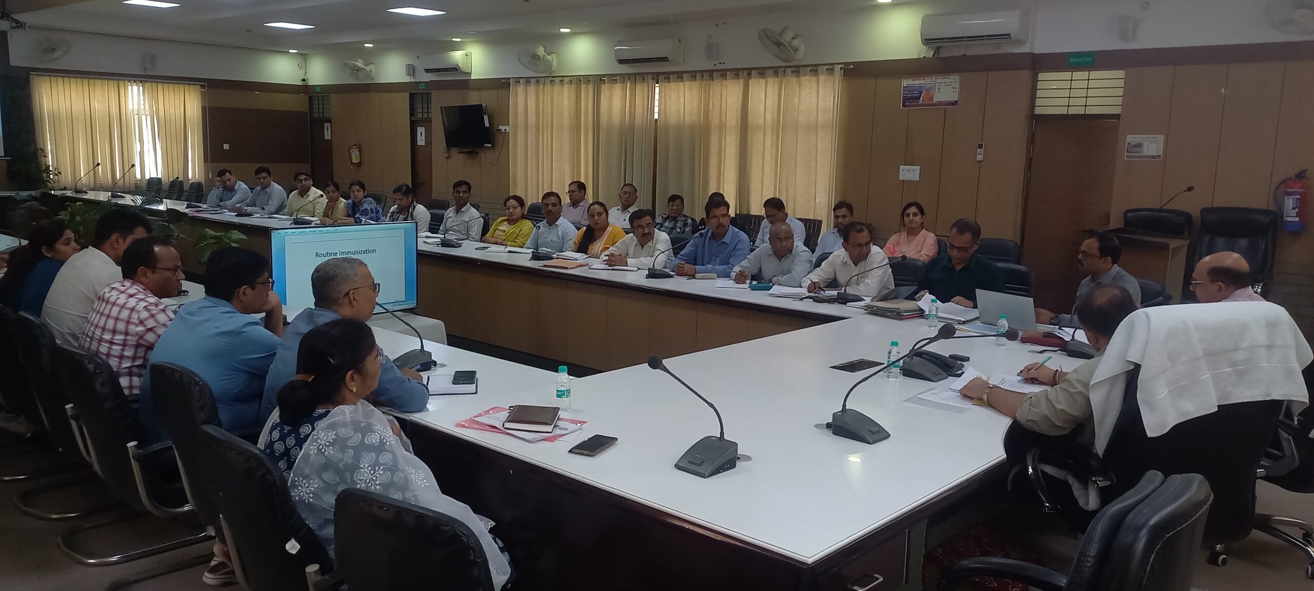 Health committee meeting : जिलाधिकारी की अध्यक्षता में हुई जिला स्वास्थ्य समिति की बैठक ?