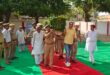 Mourning salute : फर्ज निभाते हुए शहीद हुआ सिपाही, एसपी ने पुलिस लाइन में दी गई शोक सलामी ?