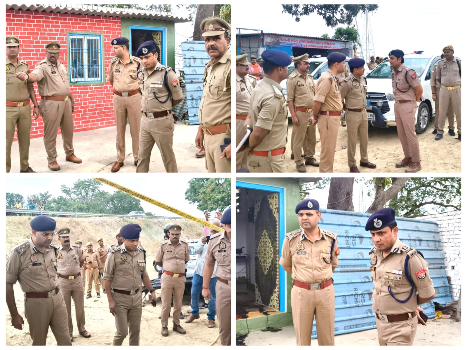 Triple murder : ट्रिपल हत्याकांड के घटना स्थल पर पहुंचे एडीजे व डीआईजी ?