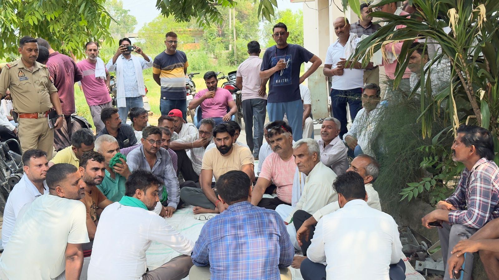 Farmers union staged a sit-in : वझीलपुर बिजलीघर पर भारतीय किसान यूनियन ने दिया धरना ?