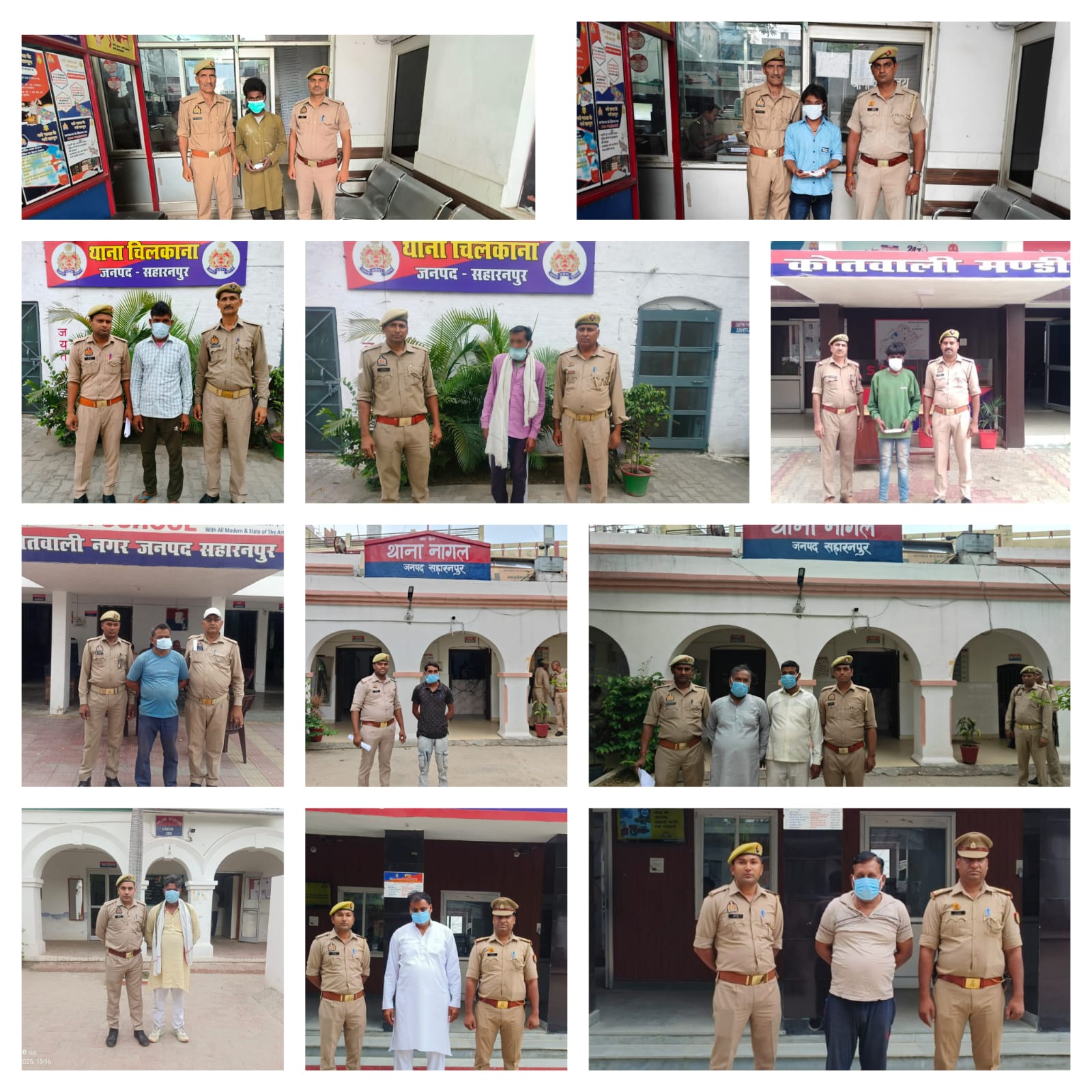 Big action : थाना देहात कोतवाली,थाना चिलकाना,थाना मण्डी,कोतवाली नगर,थाना नागल,थाना नकुड एवम थाना सदर बाजार प्रभारियों की बडी कार्रवाई ?