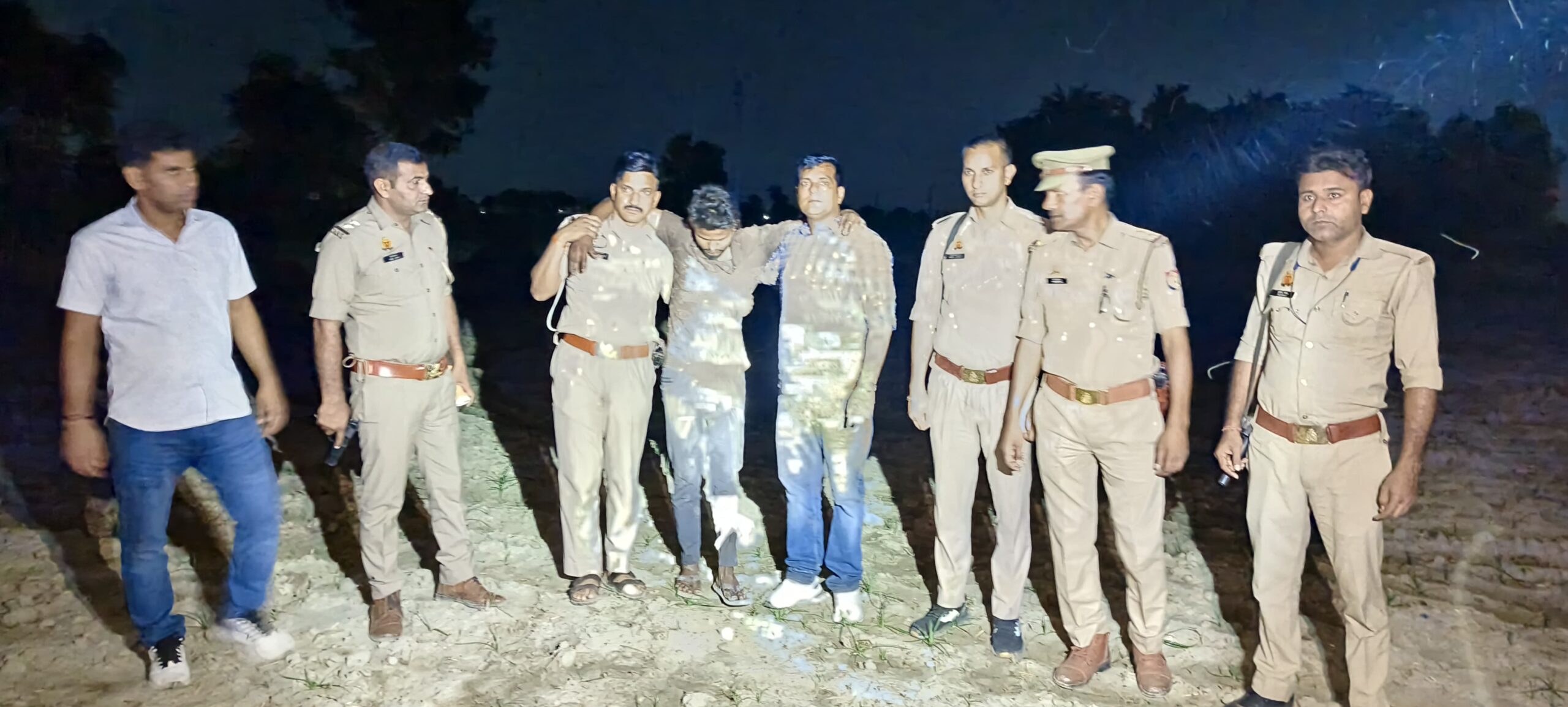 The beasts were caught : झिंझाना थाने का खौफ, 36 घंटे में पांचों दरिंदे धराए ?