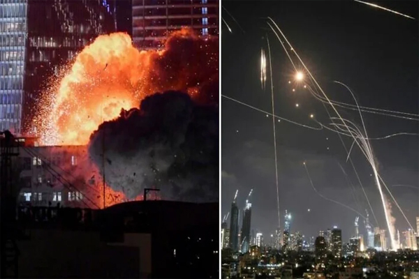 Attack on residential buildings : ईरान का इजरायल की आवासीय इमारतों पर हमला, दो की मौत, कई लोग घायल ?
