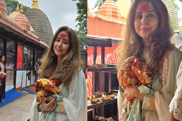 Urmila Matondkar : भारी बारिश के बीच असम पहुंचीं उर्मिला मातोंडकर, कामाख्या देवी के किए दर्शन ?