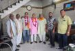 The District President welcomed : मेरठ जिले के कॉर्डिनेटरों का कांग्रेस जिलाध्यक्ष ने किया स्वागत ?