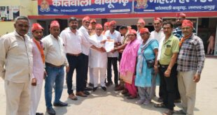 Memorandum and complaint letter : ब्राह्मण महा सभा रा के पदाधिकारियों ने दिया जिला हापुड़ के थाना बाबूगढ़ के थाना प्रभारी को ज्ञापन व शिकायती पत्र ?