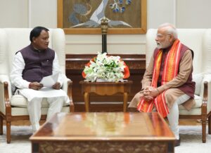 Discussion on tasks : ओडिशा के सीएम मोहन चरण माझी ने पीएम मोदी से की मुलाकात, विकास कार्यों पर हुई चर्चा ?