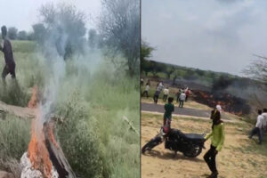 Bodies of 2 people recovered : राजस्थान: चुरू में वायुसेना का जगुआर लड़ाकू विमान क्रैश, 2 लोगों की शव बरामद ?