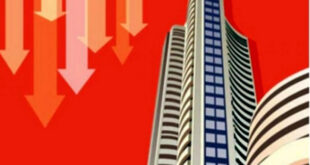 Stock Market : TCS के नतीजों से पहले शेयर बाजार लाल निशान में बंद, सेंसेक्स 345 अंक गिरा ?