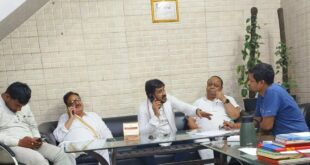 List of Presidents/Chairmen : जिलाध्यक्ष राकेश त्यागी ने जिला कॉर्डिनेटर पौरुष शर्मा को सौंपी कांग्रेस के 10 फ्रंटल संगठनों के प्रस्तावित जिला अध्यक्ष/चेयरमैन की सूची ?