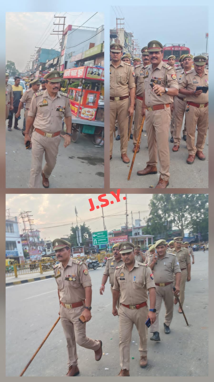 Police Station Incharge Vinod Kumar : कांवड़ यात्रा से पहले गागलहेड़ी पुलिस सतर्क, थाना प्रभारी विनोद कुमार ने निकाला फ्लैग मार्च, अतिक्रमणकारियों को दी सख्त चेतावनी ?