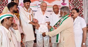 Ajay Rai Former Minister President :  शपथ समारोह में कांग्रेस पदाधिकारियों ने लोकतंत्र और संविधान की रक्षा का संकल्प लिया ?