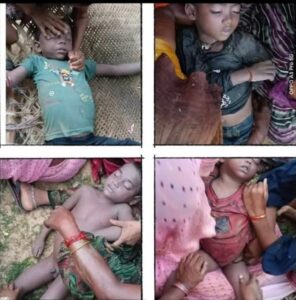 Died due to drowning :प्रयागराजः मेजा थाना क्षेत्र के बेदौली गाँव की एक दिल दहला देने वाली घटना, चार मासूम बच्चों की गड्डे में डूबने से मौत हो गई ?