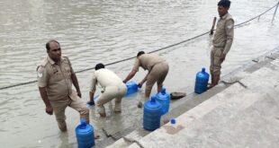 Convenience for the pilgrims : गाजियाबाद पुलिस ने कांवड़ियों की सहूलियत हेतु थानों में पवित्र गंगाजल उपलब्ध कराने की पहल की ?