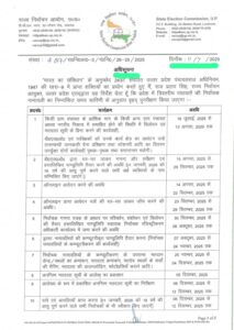 Voter notification : UP में पंचायत चुनाव वोटर की अधिसूचना ? 