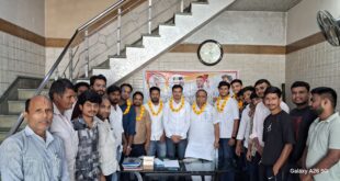 Welcome at the office : यूथ कांग्रेस के कॉर्डिनेटर मुदब्बिर चौधरी का हुआ जिला कांग्रेस कमेटी के कार्यालय पर हुआ स्वागत