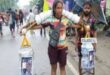 shoulders bowed with urn : सास-ससुर के लिए कांवड़ लेकर आई शबनम,गंगाजल कलश से झुके कंधे ?