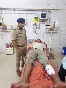 Injured and arrested : पुलिस मुठभेड़ में इनामी गो-तस्कर घायल होकर गिरफ्तार ?