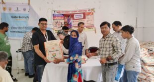 Patients with tuberculosis : क्यूब रूट फाउंडेशन द्वारा क्षय रोगियों को पोषाहार का चौथा वितरण ?