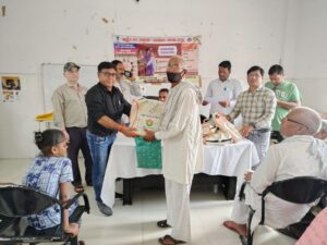 TB patients : क्यूब रूट फाउंडेशन टी 0बी0 रोगियों की सेवा में तत्पर ? 