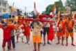 Grand reception : काँवर यात्रा का शहर में जगह जगह हुआ भव्य स्वागत ?