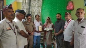 Brave woman : कारगिल विजय दिवस पर वीर नारी को किया सम्मानित ?