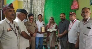 Brave woman : कारगिल विजय दिवस पर वीर नारी को किया सम्मानित ?