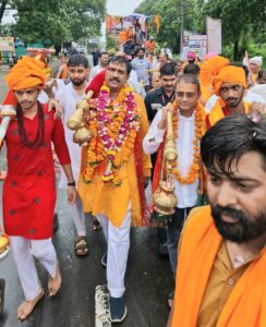 A unique confluence : श्रावण मास में माहिष्मती बोल बम कावड़ यात्रा का आयोजन, श्रद्धा और भक्ति का अनोखा संगम ? 