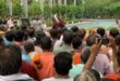 Annoyed at being : व्यापारियों ने ट्रस्ट भूमि पर स्थाई मंडी की मांग की, गांव में लगने पर नाराज़ ?