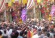 A flood of devotion surged : बांके बिहारी मंदिर में हरियाली तीज पर भक्ति उमड़ा सैलाब ?