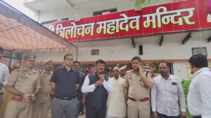 Shradhaluon ko:कतारबद्ध तरीके से कराया जाए दर्शन- जिलाधिकारी