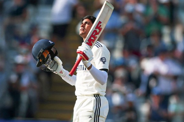 Captain Gill scored an unbeaten century: बर्मिंघम टेस्ट : कप्तान गिल का नाबाद शतक, पहले दिन भारत के 5 विकेट पर 310 रन