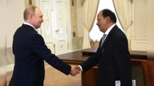 President Putin : अजीत डोभाल से मिले राष्ट्रपति पुतिन, भारत-रूस संबंधों पर की बात ?