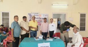 Camp organized : रोटरी क्लब की और से निशुल्क मोतियाबिंद चिकित्सा शिविर आयोजित ?