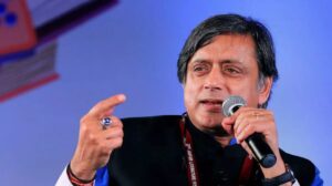 Shocking statement : थरूर ने कांग्रेस से हटकर ट्रंप टैरिफ मुद्दे पर दिया चौंकाने वाला बयान ?