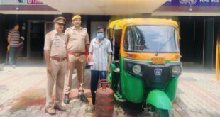 Tempo recovered : गैस सिलेंडर और पायजेब चोरी का खुलासा, एक आरोपी गिरफ्तार, टैम्पो बरामद ?
