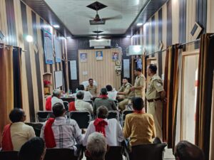 Meetings held : जिलाधिकारी-एसएसपी के निर्देश पर ग्राम प्रधानों संग अवैध शराब रोकने हेतु मीटिंग आयोजित ?