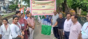 Centenary closing : काकोरी ट्रेन एक्शन शताब्दी समापन पर रेलवे पार्क से तिरंगा रैली प्रात 8 बजे निकली ?