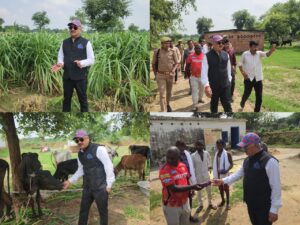 Surprise inspection : जिलाधिकारी डॉ. दिनेश चंद्र ने बशारतपुर गौशाला, बक्सा का किया औचक निरीक्षण ?