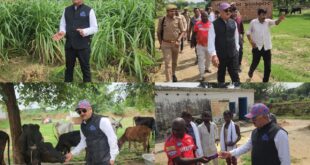 Surprise inspection : जिलाधिकारी डॉ. दिनेश चंद्र ने बशारतपुर गौशाला, बक्सा का किया औचक निरीक्षण ?