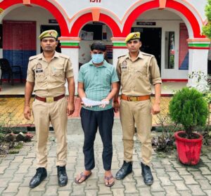 Empty cartridge : बिहारीगढ़ पुलिस ने शातिर अभियुक्त किया गिरफ्तार कब्ज़े से तंमचा,एक खोखा कारतूस 12 बोर बरामद ?